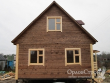 Дом из бруса 8х6 в Калязинском районе Тверской области - строительство | ОрловСтрой - изображение 2
