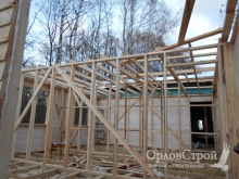 Каркасный дом 9х6 в Подольском районе Московской области - строительство | ОрловСтрой - изображение 18