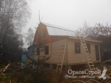 Каркасный дом 9х6 в Подольском районе Московской области - строительство | ОрловСтрой - изображение 22