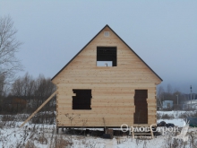 Строительство дома из бруса 6х6 в Вологде | ОрловСтрой - изображение 3