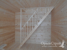 Строительство дома из бруса 6х6 в Вологде | ОрловСтрой - изображение 9