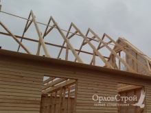 Каркасный дом 6х6 в Ильинском районе Ивановской области - строительство | СК ОрловСтрой - изображение 7