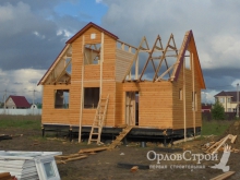 Строительство каркасного дома 9х7 в Ленинградской области | ОрловСтрой - изображение 10