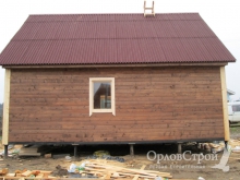 Дом из бруса 8х6 в Калязинском районе Тверской области - строительство | ОрловСтрой - изображение 3