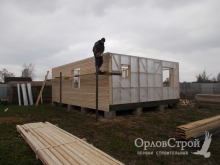 Каркасный дом 8х6 в Ярославской области - строительство | ОрловСтрой - изображение 2