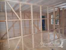 Каркасный дом 9х6 в Подольском районе Московской области - строительство | ОрловСтрой - изображение 28