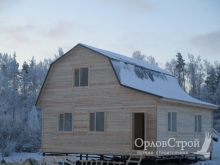 Строительство каркасного дома 8х8 в Всеволожском районе Ленинградской области | ОрловСтрой - изображение 6