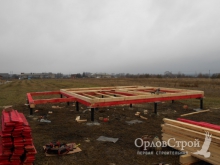 Строительство дома из бруса 8х6 в Тарусском районе Калужской области | ОрловСтрой - изображение 1