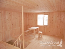 Строительство бани из бруса 6х6 в Колтушском СП Ленинградской области | ОрловСтрой - изображение 8