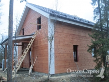 Строительство каркасного дома 9х8 в городе Мурманск | ОрловСтрой - изображение 18