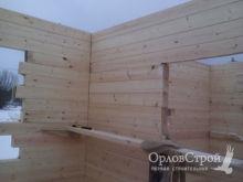 Строительство дома из бруса 6х4 в Гатчинском районе Ленинградской области | ОрловСтрой - изображение 5