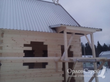 Строительство дома из бруса 6х4 в Гатчинском районе Ленинградской области | ОрловСтрой - изображение 10