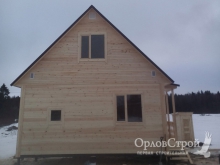 Строительство дома из бруса 6х4 в Гатчинском районе Ленинградской области | ОрловСтрой - изображение 22