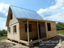 Строительство дома из бруса 6х8 в с.Пронино Козельского района Калужской области | ОрловСтрой - изображение 9