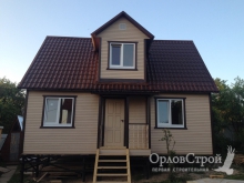 Строительство каркасного дома 6х8 в Чеховском районе Московской области | ОрловСтрой - изображение 2