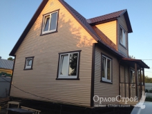 Строительство каркасного дома 6х8 в Чеховском районе Московской области | ОрловСтрой - изображение 4