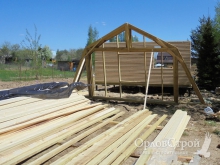 Строительство каркасного дома 6х8 в Кольчугино Владимирской области | ОрловСтрой - изображение 1