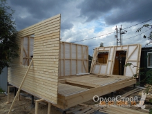 Строительство каркасного дома 6х4 в Боровском районе Калужской области | ОрловСтрой - изображение 8