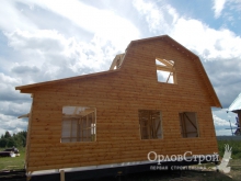Строительство каркасного дома 9х6 в Костромской области | ОрловСтрой - изображение 5