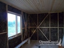 Строительство каркасного дома 9х6 в Костромской области | ОрловСтрой - изображение 12