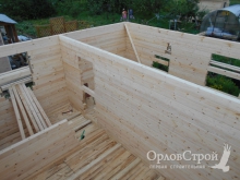 Строительство дома из бруса 6х6 в Тутаевском районе Ярославской области | ОрловСтрой - изображение 9