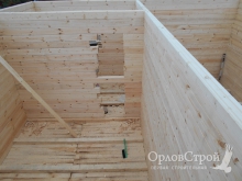 Строительство дома из бруса 6х6 в Тутаевском районе Ярославской области | ОрловСтрой - изображение 12