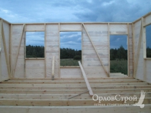 Строительство каркасного дома в Талдомском районе Московской области | ОрловСтрой - изображение 9