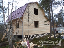 Каркасный дом 8х6 в Мурманской области - строительство | ОрловСтрой - изображение 12