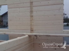 Дом из бруса 6х6 в Раменском районе Московской области - строительство | ОрловСтрой - изображение 5