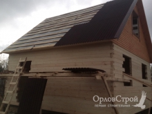 Дом из бруса 6х6 в Раменском районе Московской области - строительство | ОрловСтрой - изображение 9