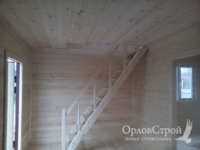 Дом из бруса 6х6 в Раменском районе Московской области - строительство | ОрловСтрой - изображение 16